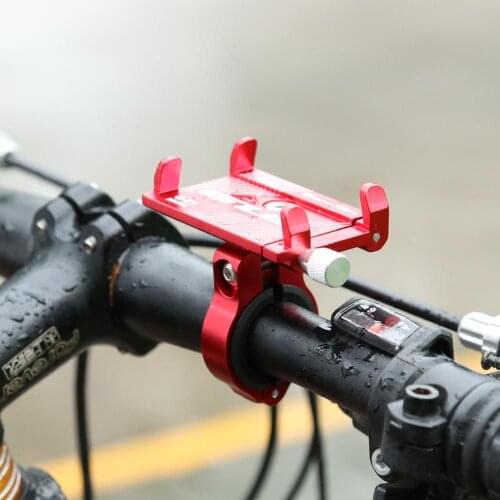GUB G-81 Motorcycle Bicycle Handlebar Phone Holder Clip Stand Mount Bracket Cycling Handlebar Clamp Holder Bike Accessories