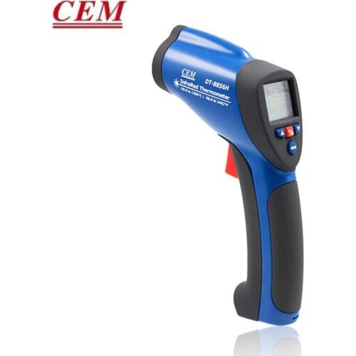 CEM Infrared Thermometer Industrial High temperature Electronic Laser Temperature Measuring Gun DT-8856H/8857H/8867H/8868H/8869H