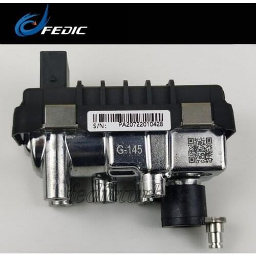 Left Turbo electronic actuator G-145 712120 6NW009420 for VW Phaeton 5.0 TDI 230 Kw 313 HP 2003 755297 742805