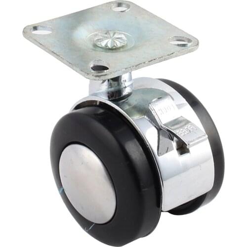 50mm Diameter Caster Wheel Furniture Wheel Swivel Plate Caster Wheel Trolley Cart Wheel