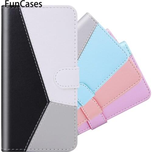 Multicolor Phone Accesories For telefoon Moto E6 Flip Book Case sFor Csse Moto coque ONE Macro Motorola G8 Play E6 Plus Telefoon