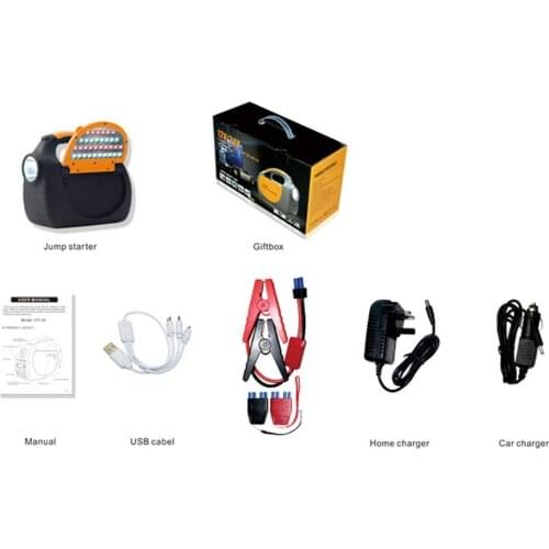 Multifunctional 30000mAH 12-24V USB Portable Mini Car Jump Starter Battery Charger Power Bank For Emergency Start