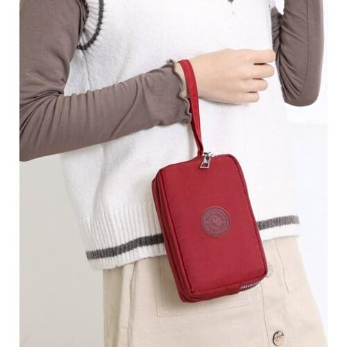 New Women Clutch Handbags Waterproof nylon clutches Womens shoulder mini Bag for women wallet bolsas bolsa feminina coin purse