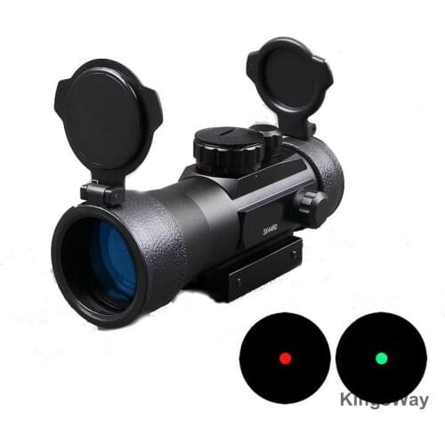 Airsoft 3X44 Green Red Dot Sight Scope Tactical Optic Fit 11/20mm Rail Mount For Hunting