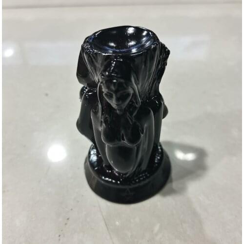 Resin Display Stand Crystal Ball Holder Furnishing Articles Home Decoration Wooden Support Geomantic Omen Gift