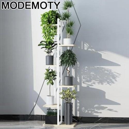 Standi Balkon Pour Table Soporte Plantas Interior Etagere Plante Indoor Stojak Na Kwiaty Balcony Shelf Plant Rack Flower Stand