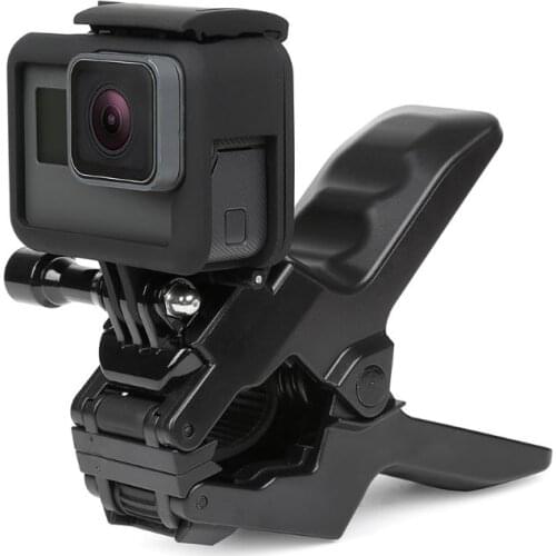 Portable Jaws Flex Clamp Mount for GoPro Hero 7/6/5/4/5/3/2/1 Xiaomi Yi 4k SJCAM SJ4000 M10 C30 H9 H9r Action Camera Accessories