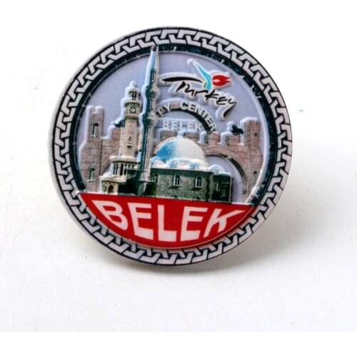 Turkey tourist attractions resin fridge magnet