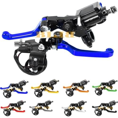 For Yamaha YZ250F YZ125 YZ250 YZ 250F 125 250 F CNC 7/8" Motocross Off Road Brake Master Cylinder Clutch Levers Dirt Pit Bike