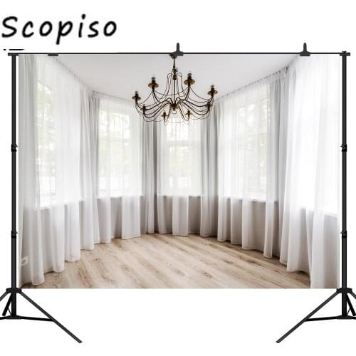 Scopiso Window Photography Backdrop Wedding Vinyl Wooden Floor Photo Background Custom Fotografica Backgrounds Photo Studio Prop