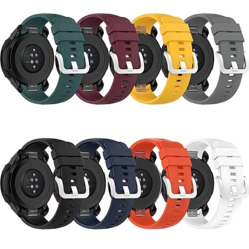 Replacement Wristwatch Band Strap Bracelet Belt for Honor Watch GS Pro Watch Silicone Watch Band Strap