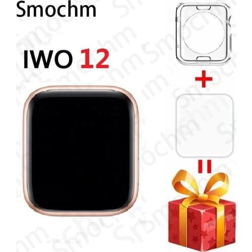 Smochm Waterproof IWO 12 Pro Watch 5 Smart Watch Bluetooth 44 40mm 1:1 Smartwatch IWO12 for Apple Android Phone PK IWO MAX 13 K8