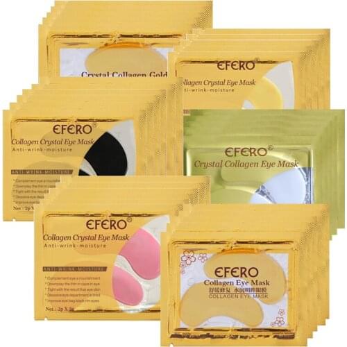 5pair=10pcs Collagen Eye Mask Eye Pads Skin Care Hydrogel Patches for Eyes Mask Anti Dark Circle Anti-Puffiness Face Mask