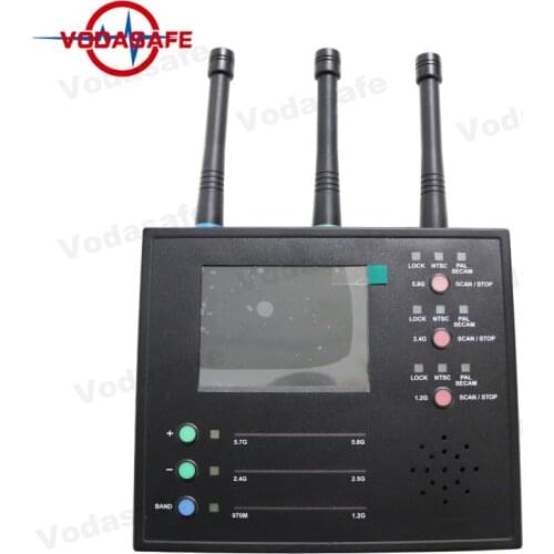 5.8 GHz Scanning Technology Spy Camera Detector With Built-in Battery