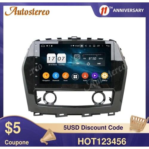 Wireless Carplay For Nissan Maxima 2015 2016+ Android 10.0 Car Radio GPS Navigation Audio Auto Radio Car Accessories Head Unit
