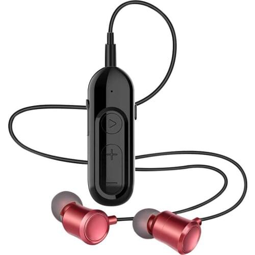 Bluetooth 5.0 Receiver with Earphone Mic 3.5mm Jack AUX Wireless Audio Adapter for Car Headphone Speaker Stereo Music