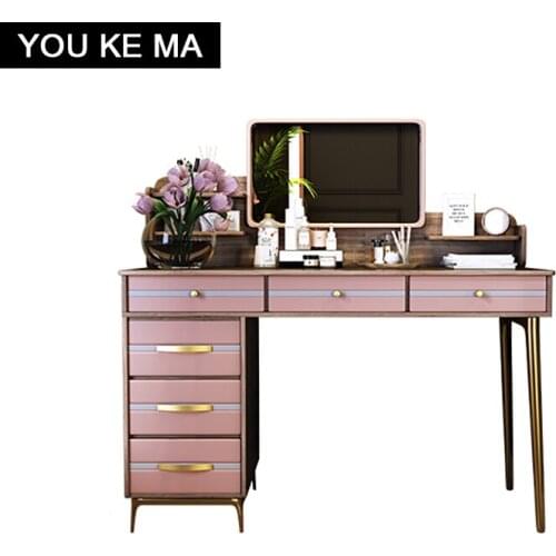 Childrens modern style bedroom childrens dressing table pink dressing table desk