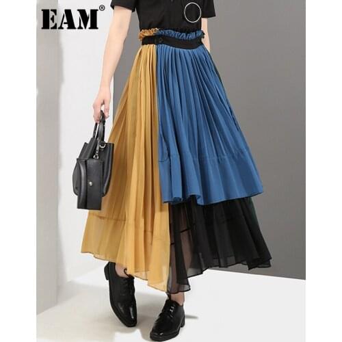 Женские юбки с высокой талией EAM China At AliExpress