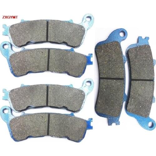 Sintered Disc Brake Pads Set for HONDA XL 1000 XL1000 Varadero ABS 2004 - 2013 Front Rear 13 04 12 11 10 09 08 07 06 05