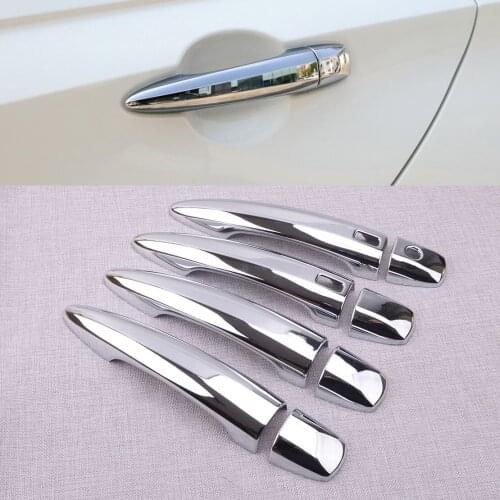 8pcs/Set ABS Car Exteior Outer Door Handle Cover Molding Trim Fit for Nissan Altima 2019 2020 Decoration Accessories