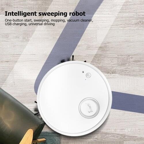 Floor Sweeping Robot Vacuum for Mopping Multi-functional Smart Navigation Powerful Suction Cleaning Machine for Household