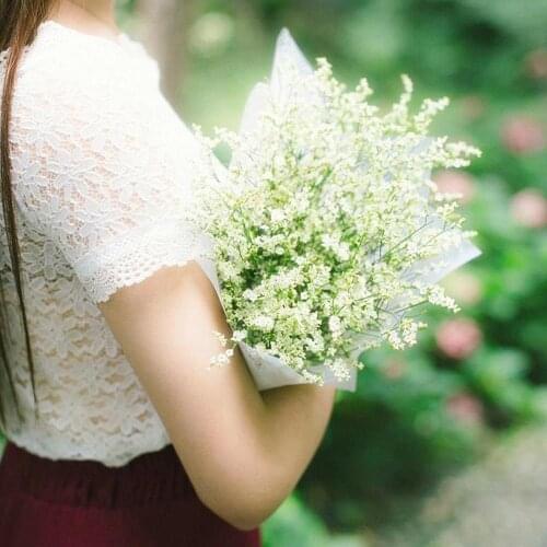 Wedding Silk Artificial Hydrangea Flower Branch Birthday Colorful 60 Heads Gypsophila Party Home Office Decoration Photo Props