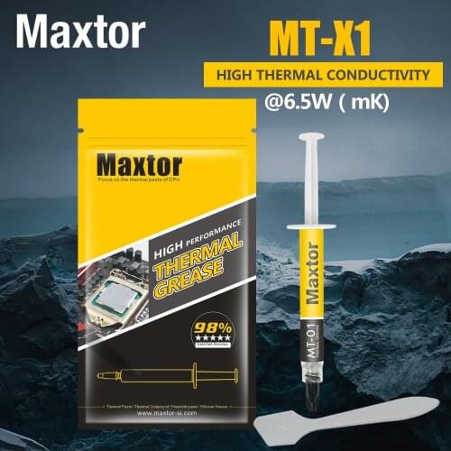 Maxtor MT-X1 Thermal Paste Laptop PC Motherboard Desktop CPU GPU Cooler Heatsink