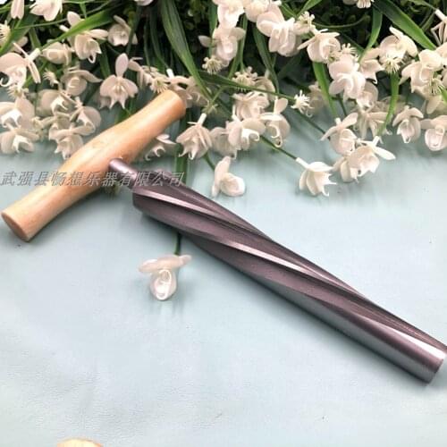 Upright bass make tool, screw style BASS end pin reamer