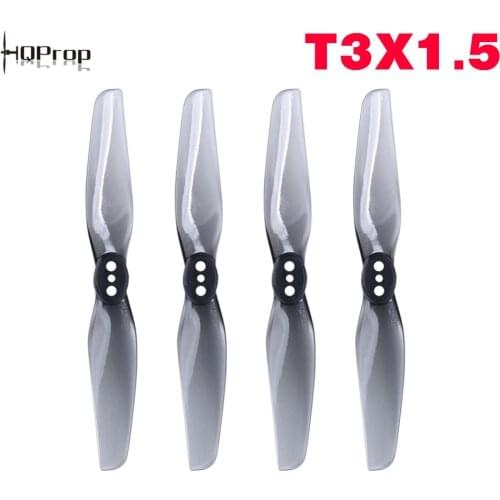 High Quality HQ Prop T3X1.5x2 3015 3inch 2 blade Durable grey propeller prop for FPV drone part
