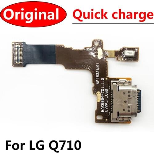 10PCS Original New For LG Stylo 4 Q710 Q710MS Q710CS L713DL USB Charging Port Dock Connector Board Flex Cable With Microphone