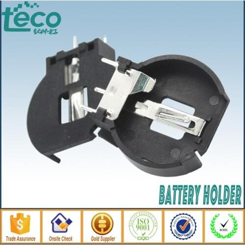 10PCS CR2032 2032 Battery Button Cell Holder Socket Case Plastic Box TBH-CR2032-08