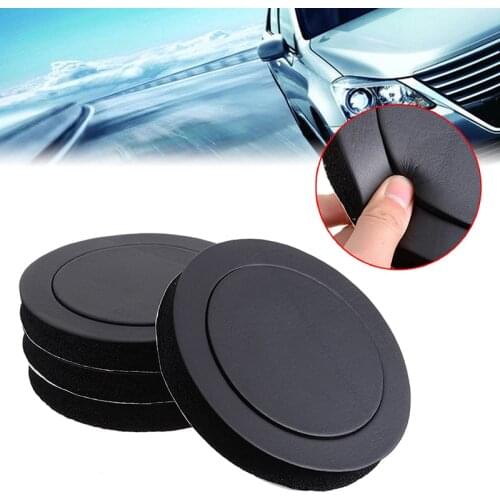 4pcs 6.5 inch Car Speaker Ring Bass Door Trim Sound Insulation Cotton Audio Speakers Sound Self Adhesive Insulation Ring Parts