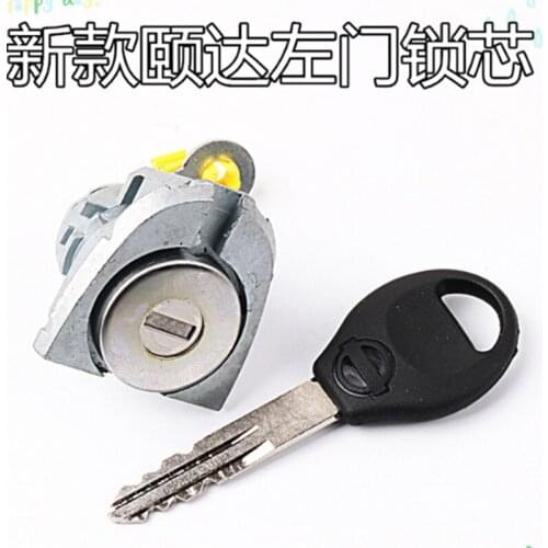 DAKATU OEM Auto Left Front Door Lock Cylinder For Nissan New Tiida Full set door lock cylinder