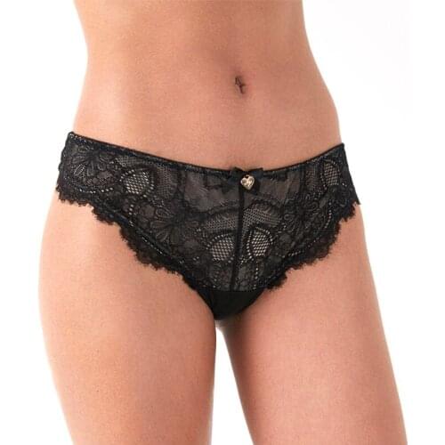 Women Panties Transparent Lace Thong Lingerie Low-Rise Female Underwear Panties For Women Cotton Crotch Panty S-M-L-X-2XL