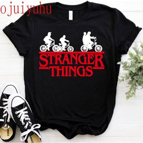 Stranger Things T Shirt Women season 4 Eleven Tshirt Graphic clothes Female Upside Down T-shirt femme grunge tee Shirts funny