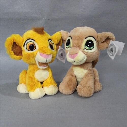Disney Lion King Simba&Na Na Plush Toy Stuffed Doll birthday gift for Child