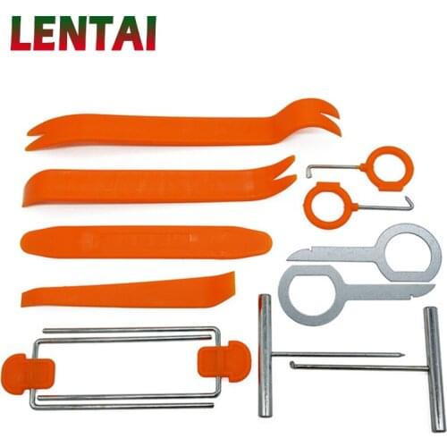LENTAI For Hyundai solaris i30 tucson 2017 ix35 accent Land Rover Ssangyong 12Pcs Auto Car Panel Pry Tool Audio disassembly tool