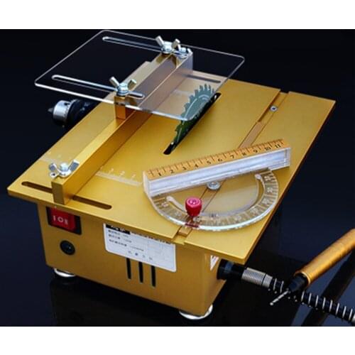 DC 24V Mini Table Saw Handmade Woodworking Bench Lathe Electric Polisher Grinder DIY Cutting Saw 7000RPM Precision saw Cutter