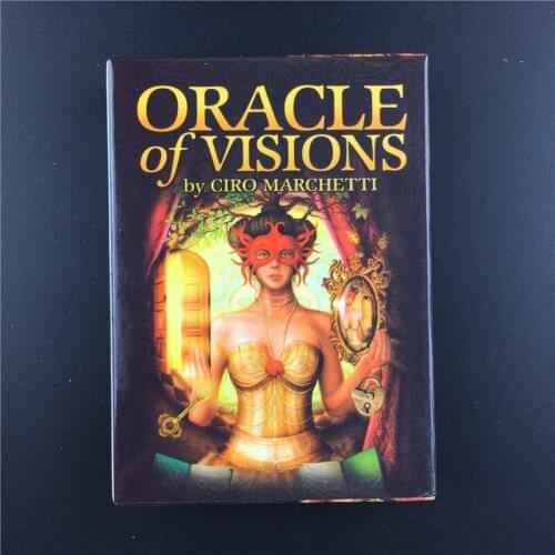 New Oracle cards of Visions Tarot Deck High Quality Read Fate Tarot Card Game For Personal Use Board Game