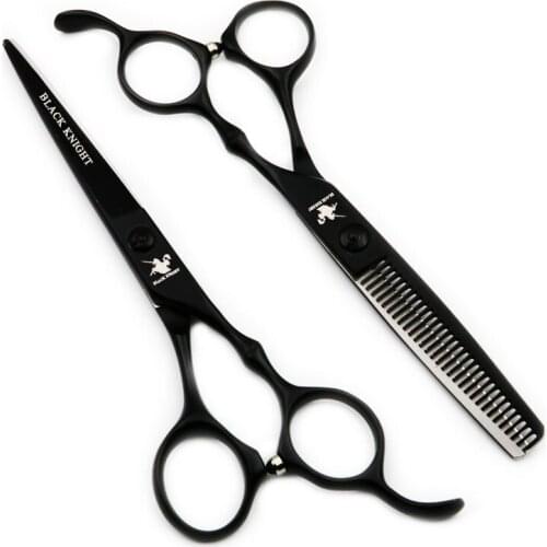 6 Inch Pet Scissors Dog Grooming Cutting+Thinning Shears Kit for Animals Japan440C High Quality Black Models