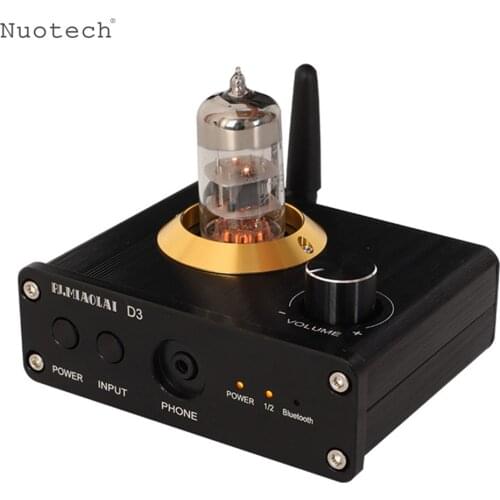 Nuotech D3 Fever Mini Tube Fiber Coaxial 6N3 Decoder DAC Bluetooth 5.0 Audio Receiver Headphone Amplifier
