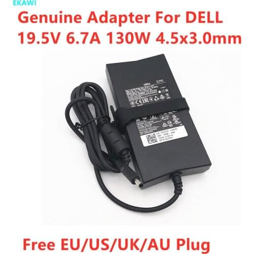 Original AC Adapter LA130PM190 19.5V 6.7A 130W Laptop Charger For Dell XPS 15 9550 9570 7590 DA130PM130 19.5V 6.67A Power Supply