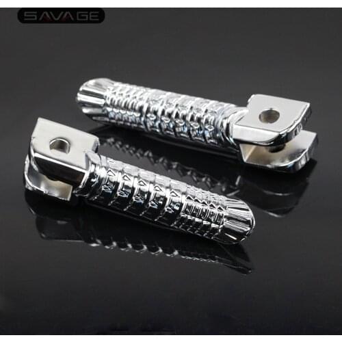 Front Footrests Foot Pegs For GSXR 1000 2006-2020 750 K6 K8 GSX-R 1000 K9 Motorcycle Accessories Aluminum Rider Moto Adapter