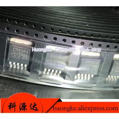 10pcs/lot LM2596S-5.0 LM2596S-ADJ LM2596S-12 LM2596S-3.3 LM2596S TO-263-5 3A SIMPLE SWITCHER Power Converter