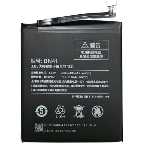 QCKBST Xiaomi Redmi Note 6 Pro Batteries