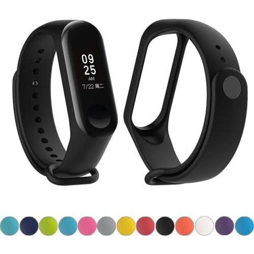 Essidi For xiaomi mi Band 3 4 Bracelet Strap Silicone Smart Wrist Band Loop Replacement For xiaomi mi band 3 4 Fitness Watch