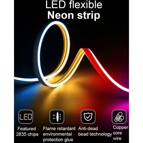 5M Led Strip Set Waterproof 8 Colors Neon Light Led Soft Lamp Tape For Rooms Decoration DIY Letters Hotel Advertising Signs