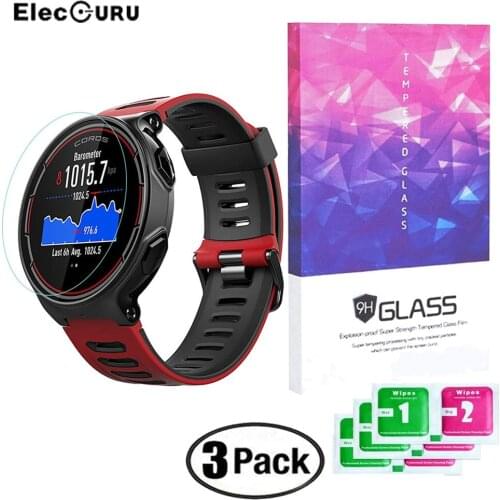 For Coros PACE GPS Sports Watch Screen Protector 0.3mm 2.5D 9H Tempered Glass Anti Scratch Anti Explosion Watch Protective Film