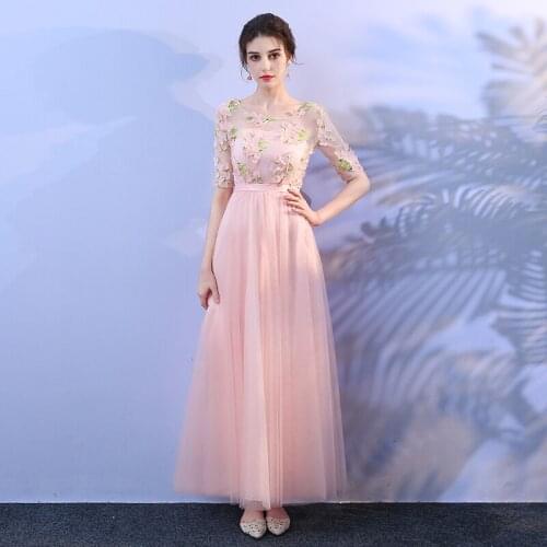 Elegant Club Top Sweet New Design Appliques Slim maxi Long Dress Women Summer beach Party dress