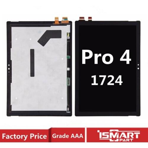 LCD Assembly For Microsoft Surface Pro 4 1724 Display Screen Digitizer Touch Panel Glass Replacement Tested